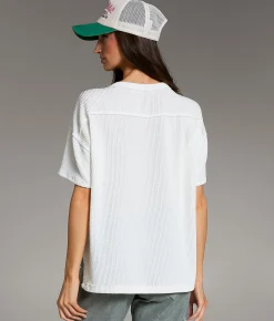 BKE Ribbed Knit Top Seagrass New