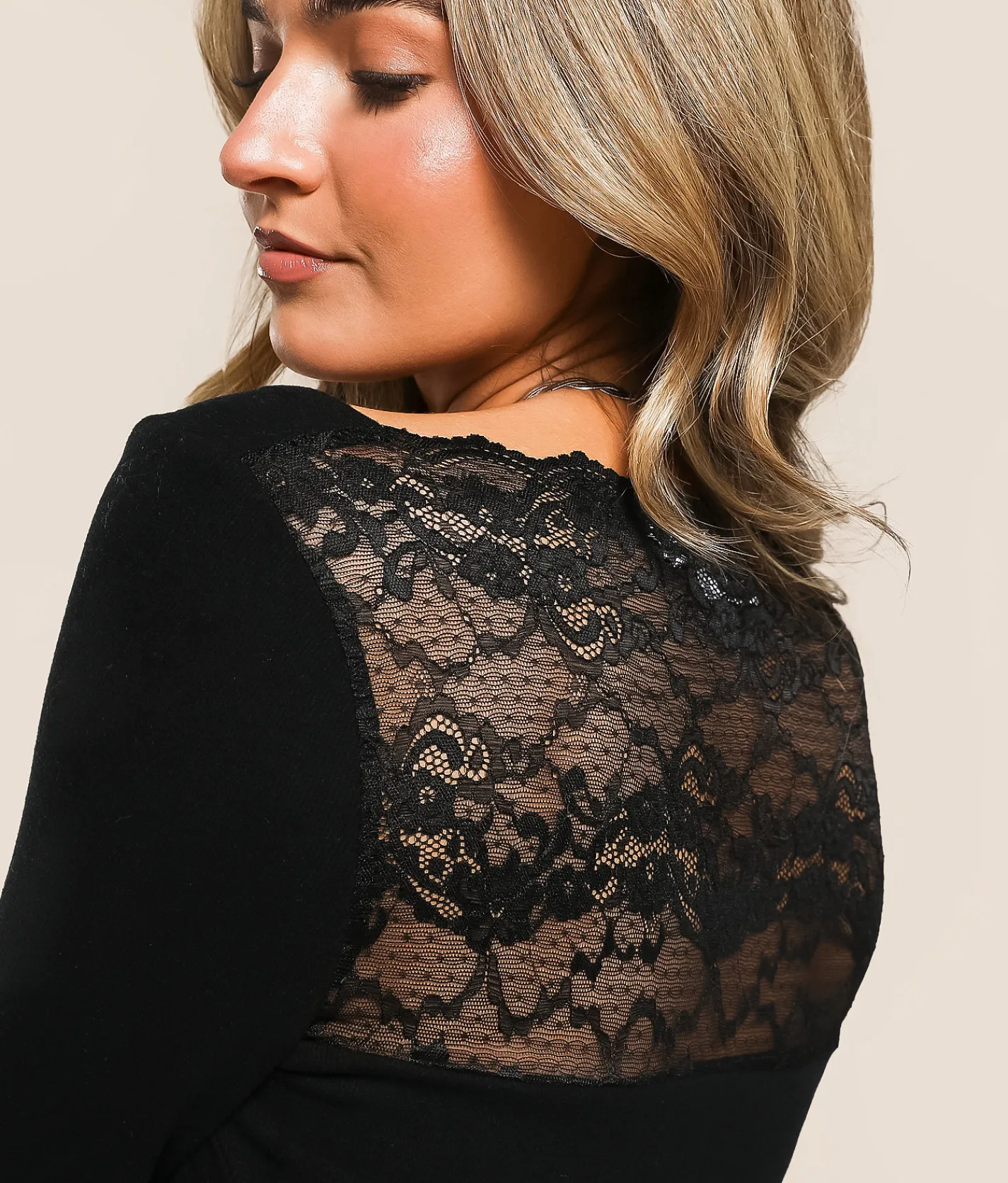 Tops | Willow & Root Ribbed Lace Top Ballerina Pink
