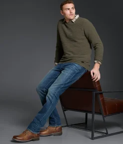 Outpost Makers Ribbed Sweater Morel New