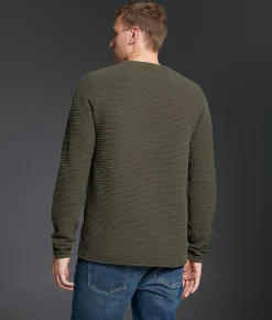 Outpost Makers Ribbed Sweater Morel New