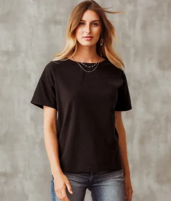 Activewear | Buckle Black Ribbed Top Black