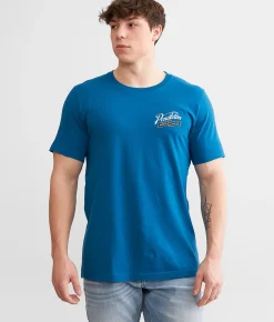 Pendleton Ribbon T-Shirt Deep Teal Hot