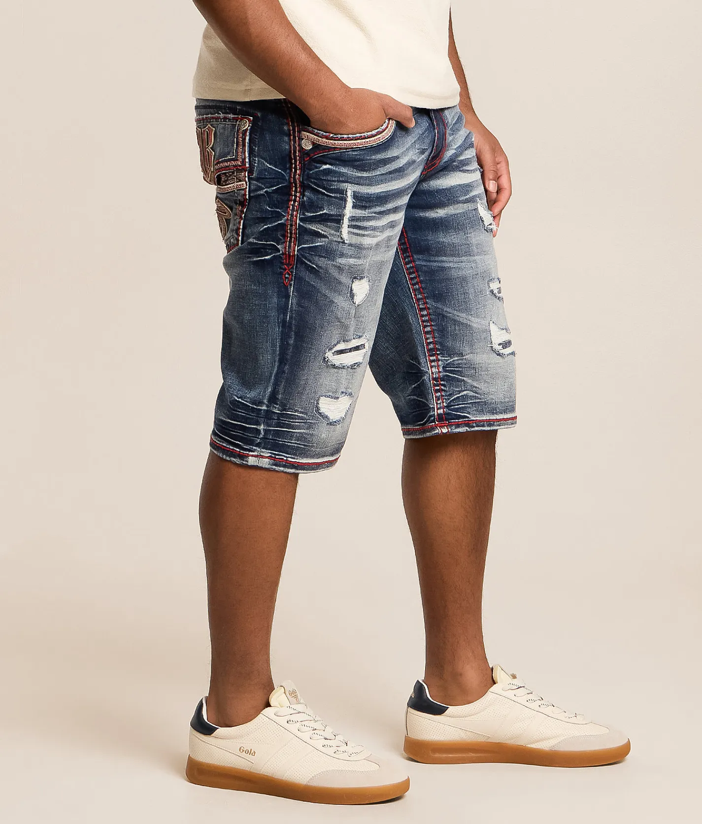 Rock Revival Richie Stretch Short Richie H216 Outlet