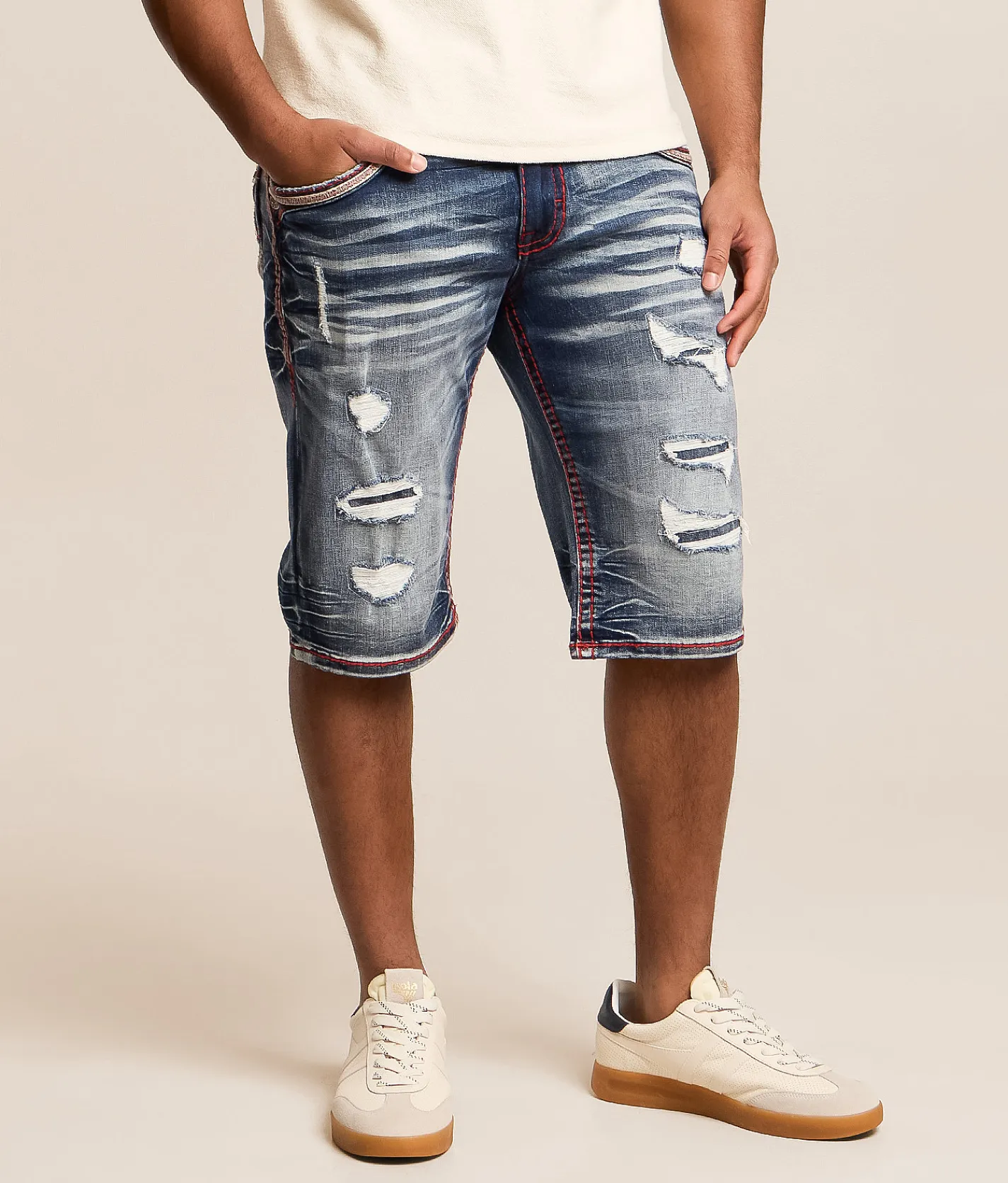Rock Revival Richie Stretch Short Richie H216 Outlet