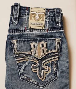 Rock Revival Richie Stretch Short Richie H217 New