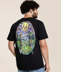 Sullen Rick Trip T-Shirt Jet Black Online