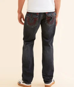 Sale Jeans|Bottoms | True Religion Ricky Relaxed Straight Jean Chanson Blue Blk Wash