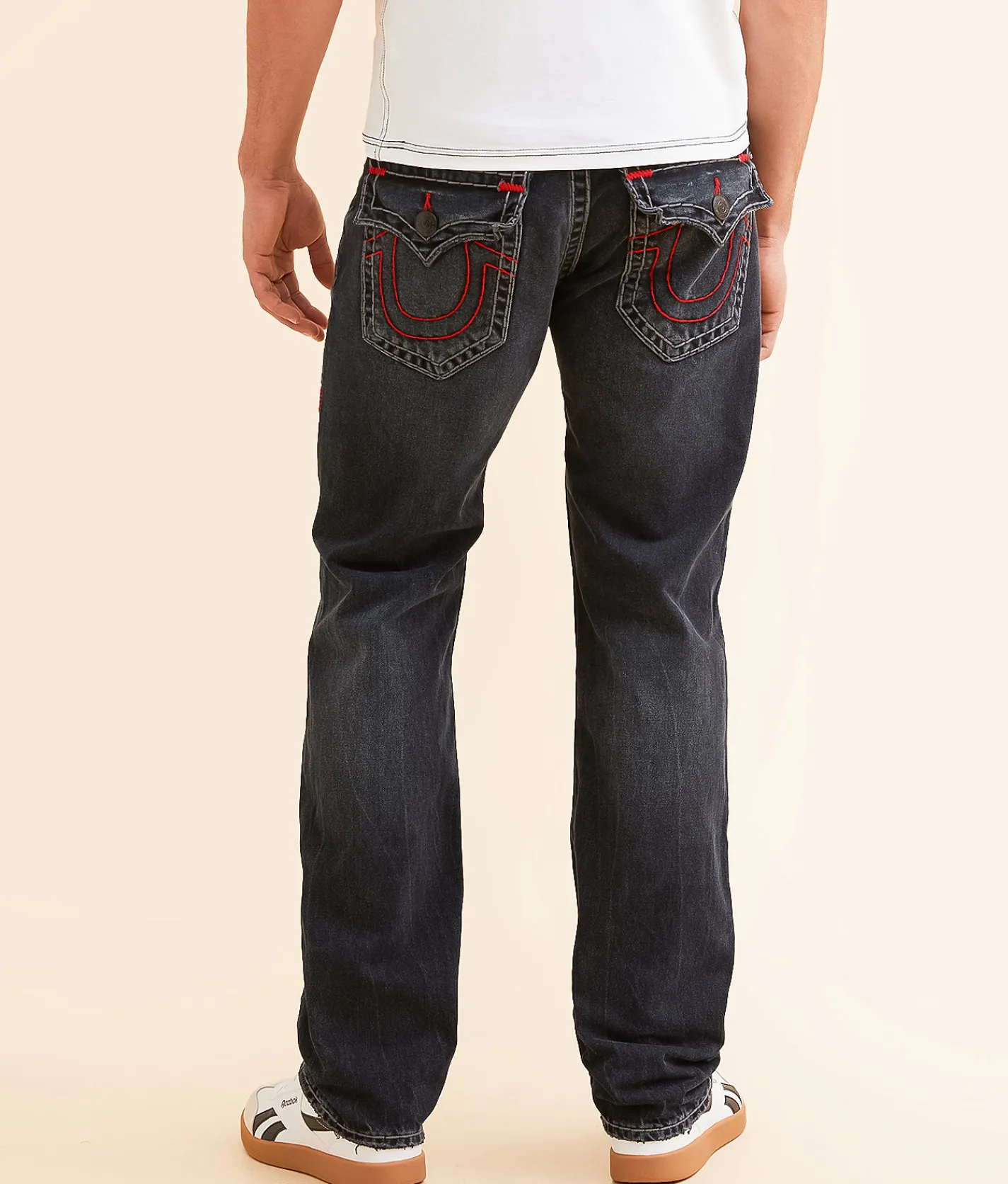 Sale Jeans|Bottoms | True Religion Ricky Relaxed Straight Jean Chanson Blue Blk Wash
