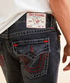 Sale Jeans|Bottoms | True Religion Ricky Relaxed Straight Jean Chanson Blue Blk Wash