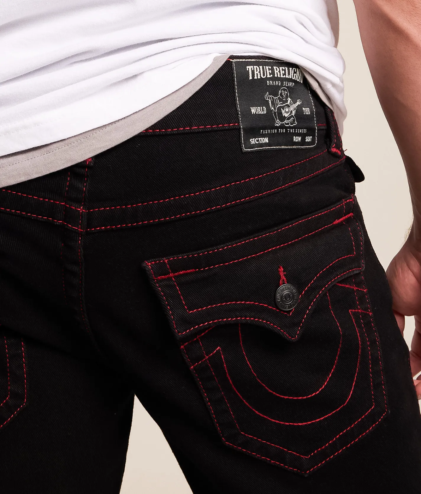 Bottoms|Jeans | True Religion Ricky Relaxed Straight Jean 2SB Black