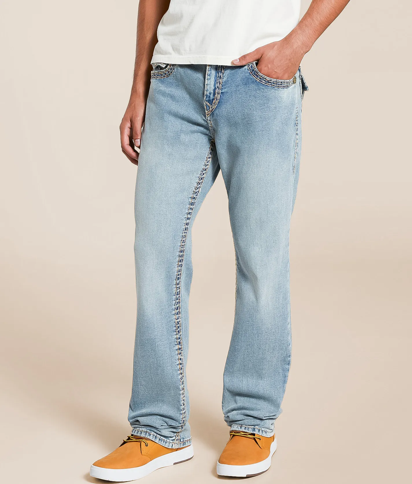 Bottoms|Jeans | True Religion Ricky Relaxed Straight Stretch Jean Light Wash