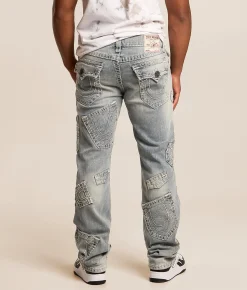 Jeans | True Religion Ricky Relaxed Straight Stretch Jean Grendal Light Wash