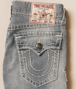 Jeans | True Religion Ricky Relaxed Straight Stretch Jean Grendal Light Wash