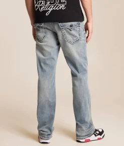 Bottoms|Jeans | True Religion Ricky Relaxed Straight Stretch Jean Rhythm Rush Light Wash