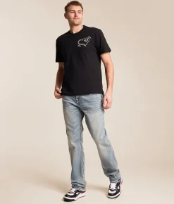 Bottoms|Jeans | True Religion Ricky Relaxed Straight Stretch Jean Rhythm Rush Light Wash