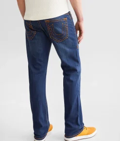 Sale Jeans|Bottoms | True Religion Ricky Relaxed Straight Stretch Jean Diver Dark Wash