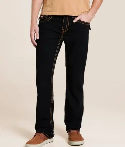 Bottoms|Jeans | True Religion Ricky Relaxed Straight Stretch Jean Black Rinse