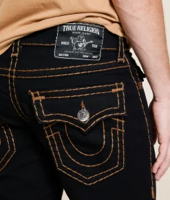 Bottoms|Jeans | True Religion Ricky Relaxed Straight Stretch Jean Black Rinse