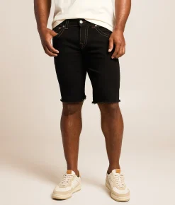 True Religion Ricky Stretch Short Black Rinse Hot