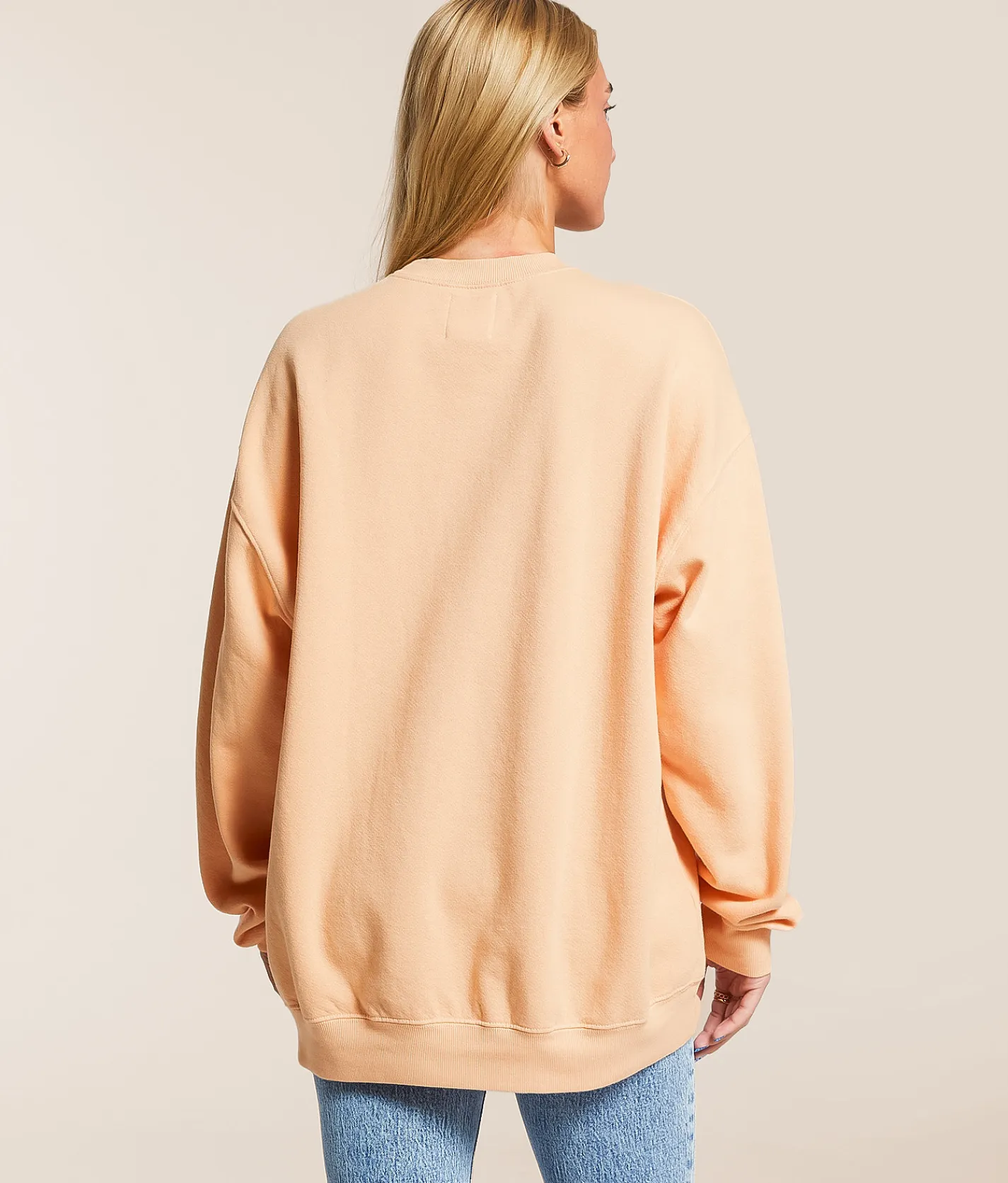 Tops | Billabong Ride In Floral Oversized Pullover Sunstone