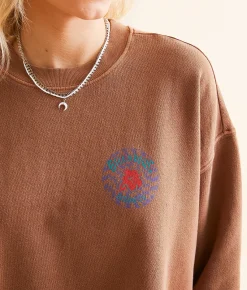 Billabong Ride In Oversized Pullover Toasted Coconut