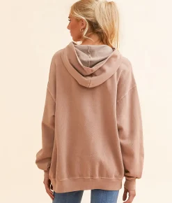 Billabong Ride Out Hooded Sweatshirt Sweet Earth Clearance