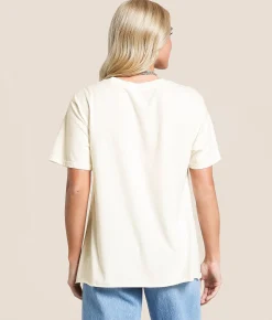 Life Clothing Riley Green Band T-Shirt Off White Online