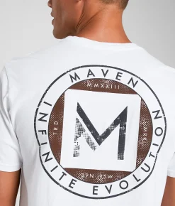 Maven Co-op Ring Leader T-Shirt White New