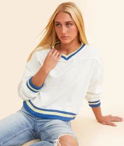 Tops | Free People Rio Pullover Ivory Combo