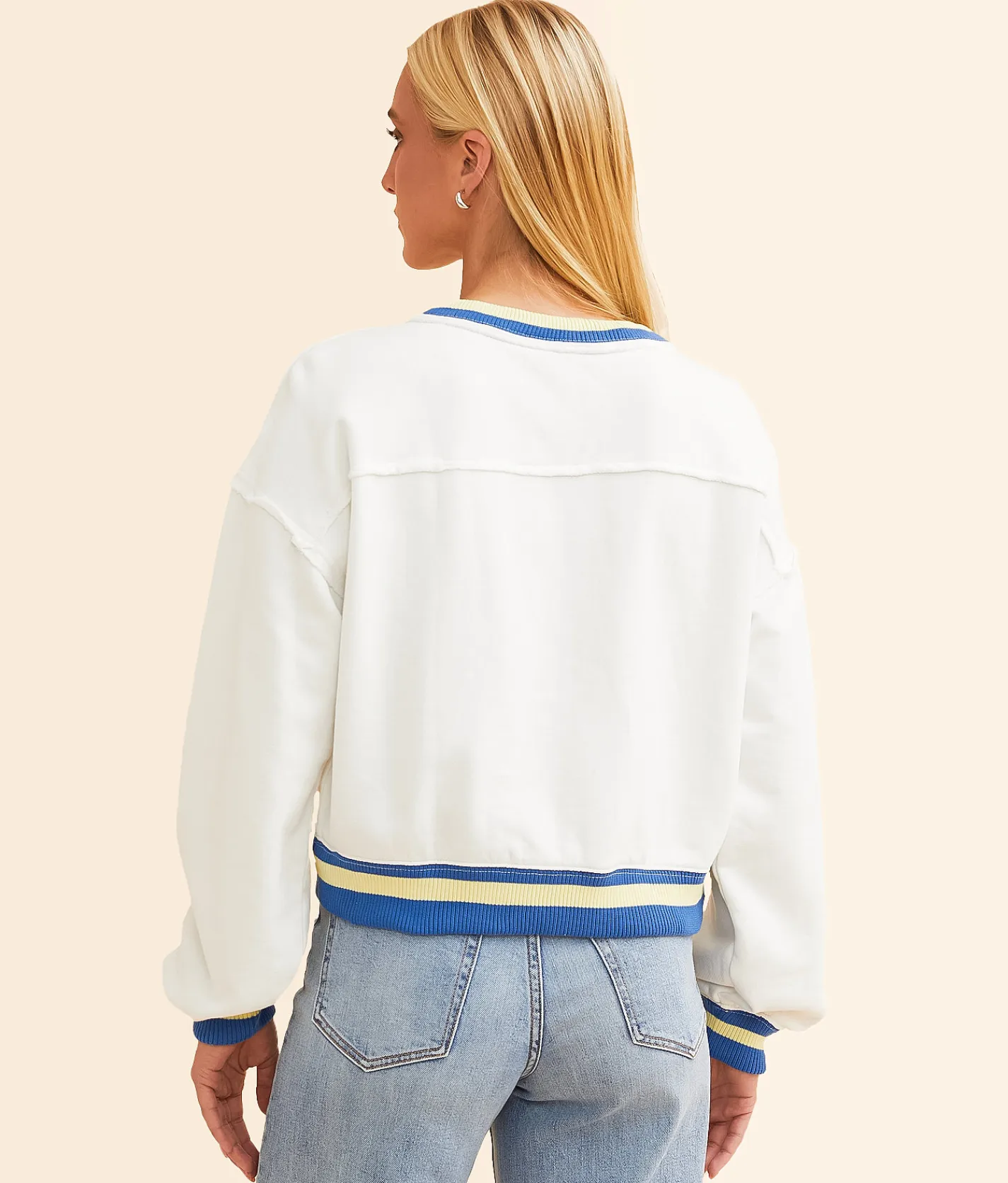 Tops | Free People Rio Pullover Ivory Combo