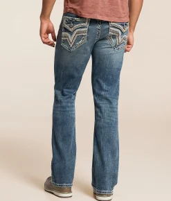 Salvage Riot Boot Stretch Jean Chrome Stout