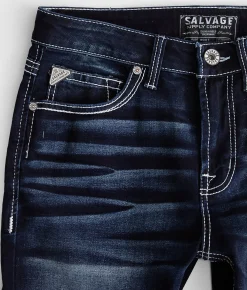 Sale Jeans|Bottoms | Salvage Riot Boot Stretch Jean Thermi
