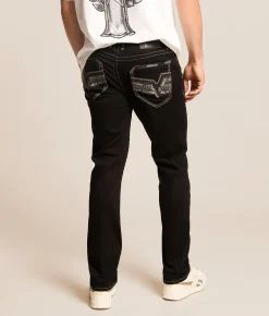 Bottoms|Jeans | Salvage Riot Straight Stretch Jean Channel Islands