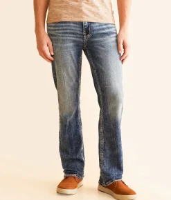 Salvage Riot Taper Stretch Jean Red Spectra
