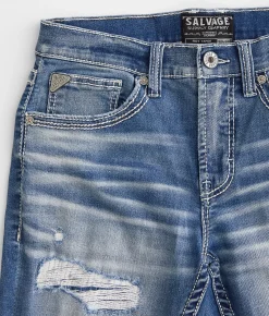 Sale Jeans|Bottoms | Salvage Riot Taper Stretch Jean Thebes