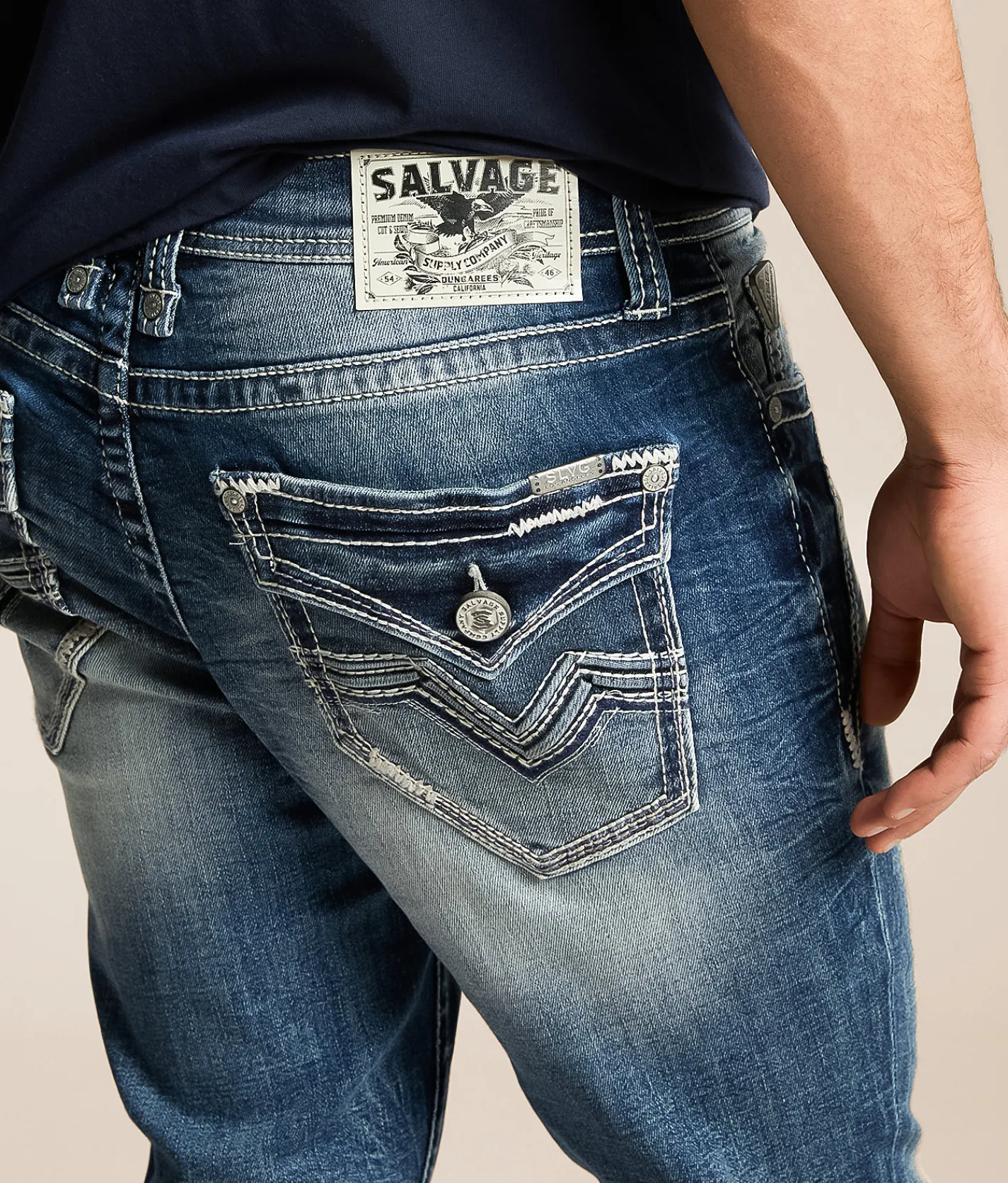Bottoms|Jeans | Salvage Riot Taper Stretch Jean Rustic Reserve