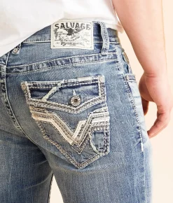 Salvage Riot Taper Stretch Jean Ginger Lemon Radler Discount