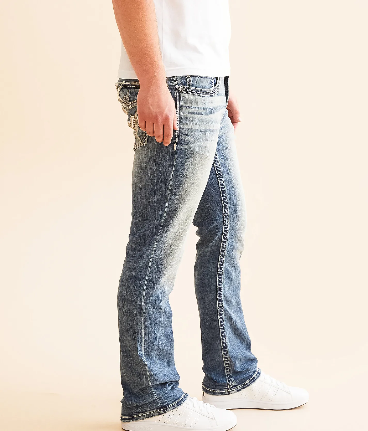 Jeans | Salvage Riot Taper Stretch Jean Ginger Lemon Radler