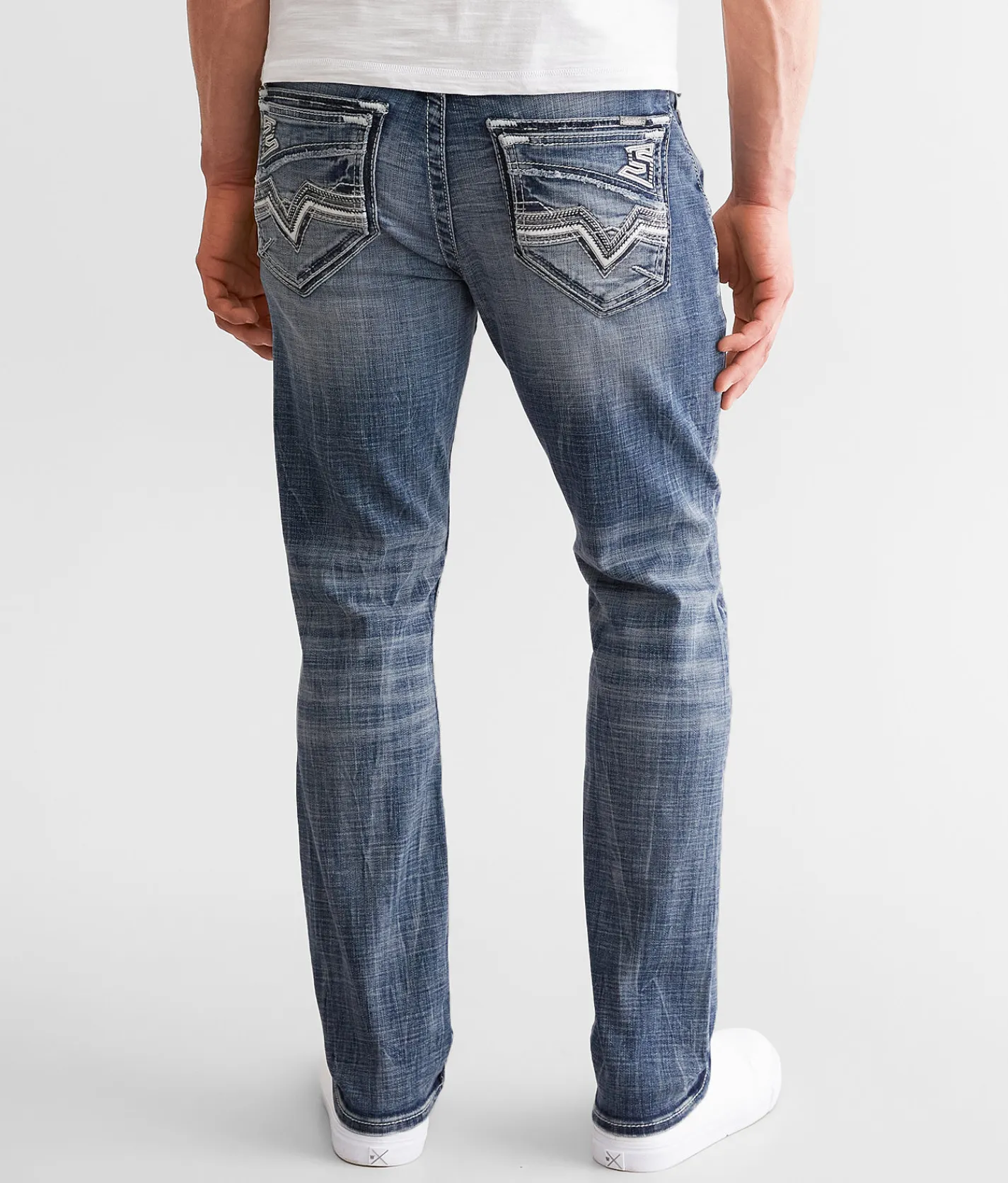 Salvage Riot Taper Stretch Jean Megara Hot
