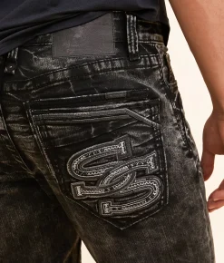 Salvage Riot Taper Stretch Jean Experimental Sale
