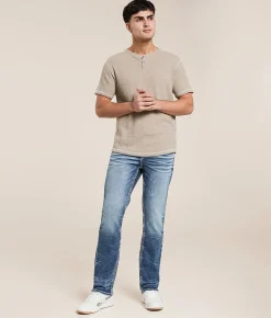 Salvage Riot Taper Stretch Jean Twine Clearance