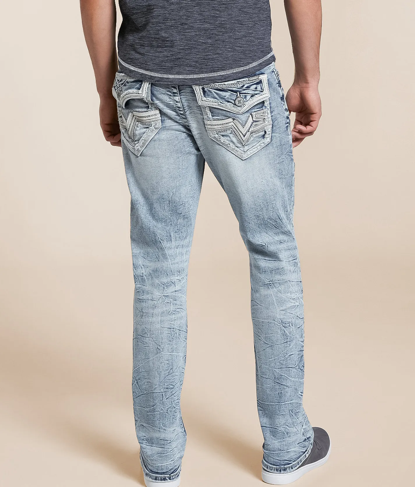 Salvage Riot Taper Stretch Jean Black Hole Outlet