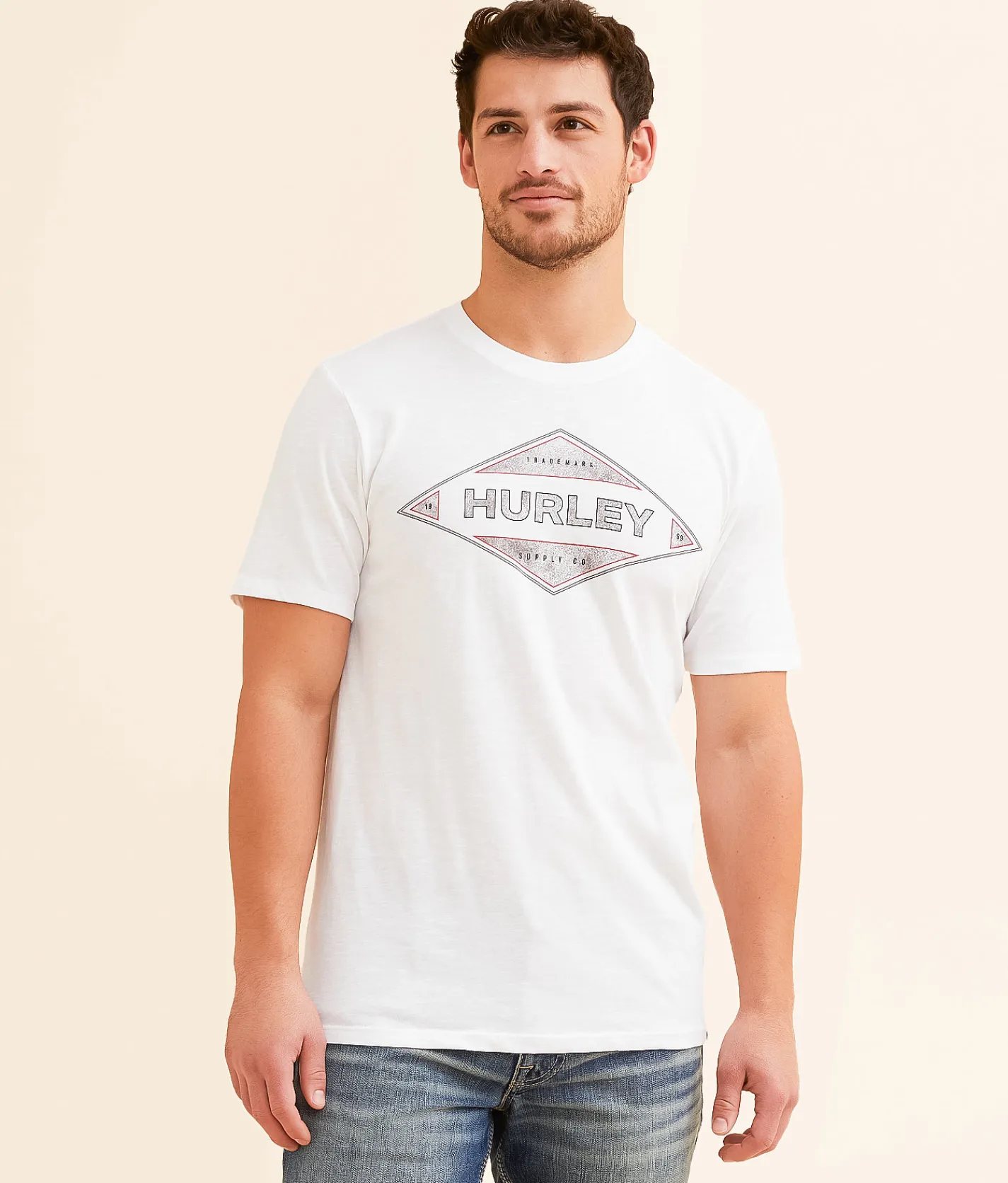 Graphic T-Shirts | Hurley Ripped T-Shirt White