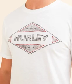 Graphic T-Shirts | Hurley Ripped T-Shirt White