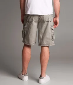 BKE Ripstop Athletic Cargo Short Grey Best
