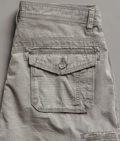 BKE Ripstop Athletic Cargo Short Grey Best