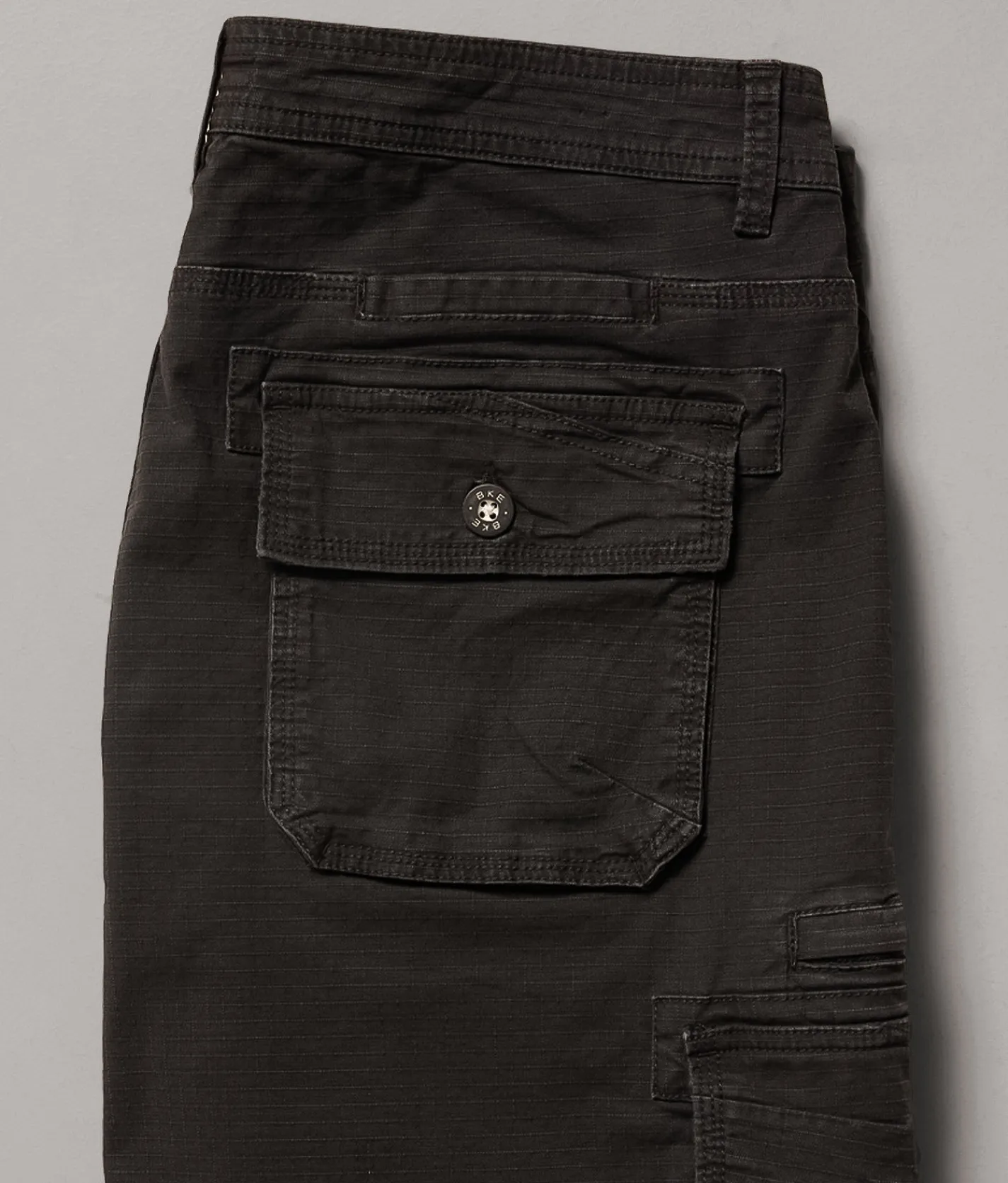 BKE Ripstop Athletic Cargo Stretch Short Clever Crows Discount