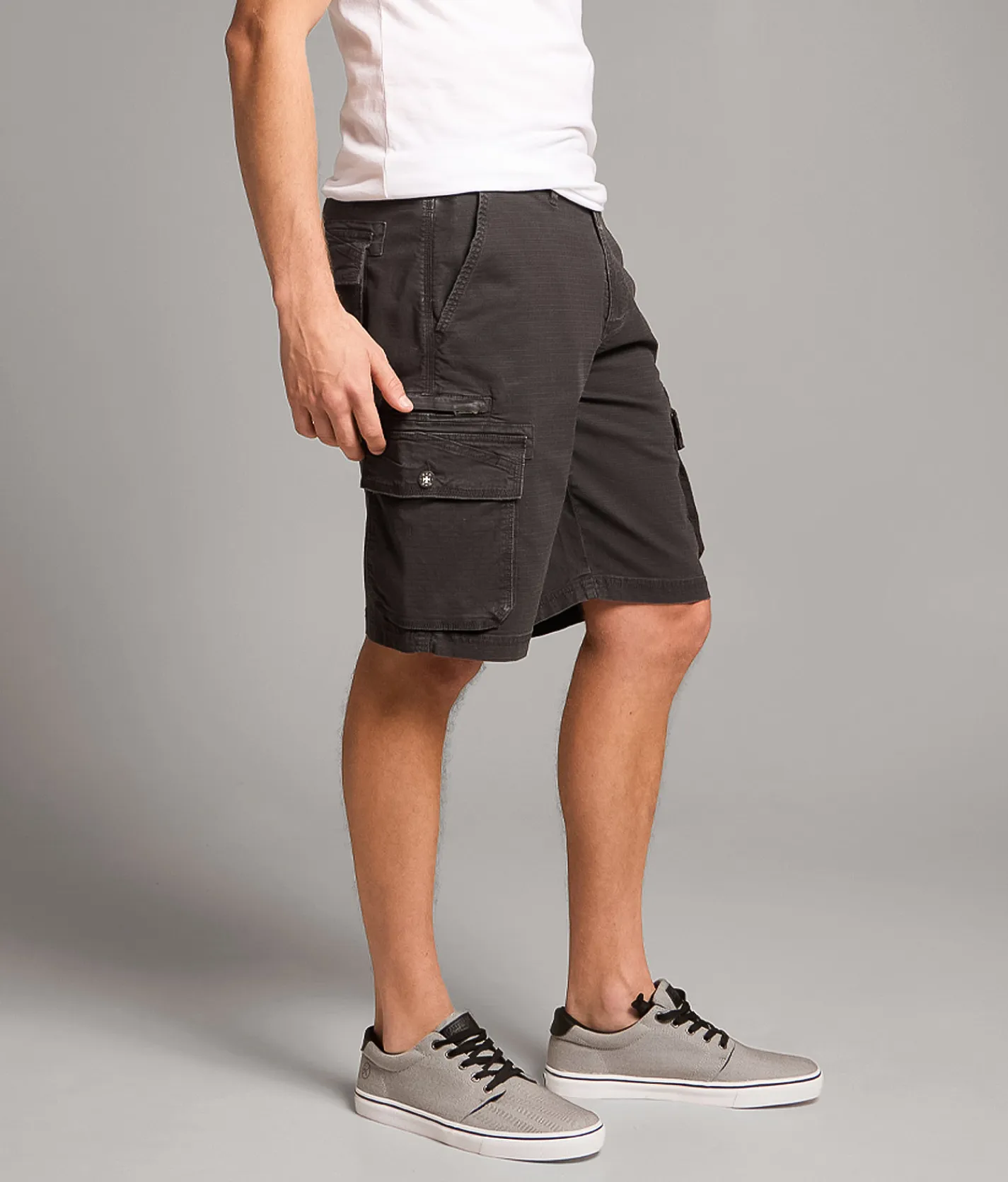 BKE Ripstop Athletic Cargo Stretch Short Clever Crows Discount