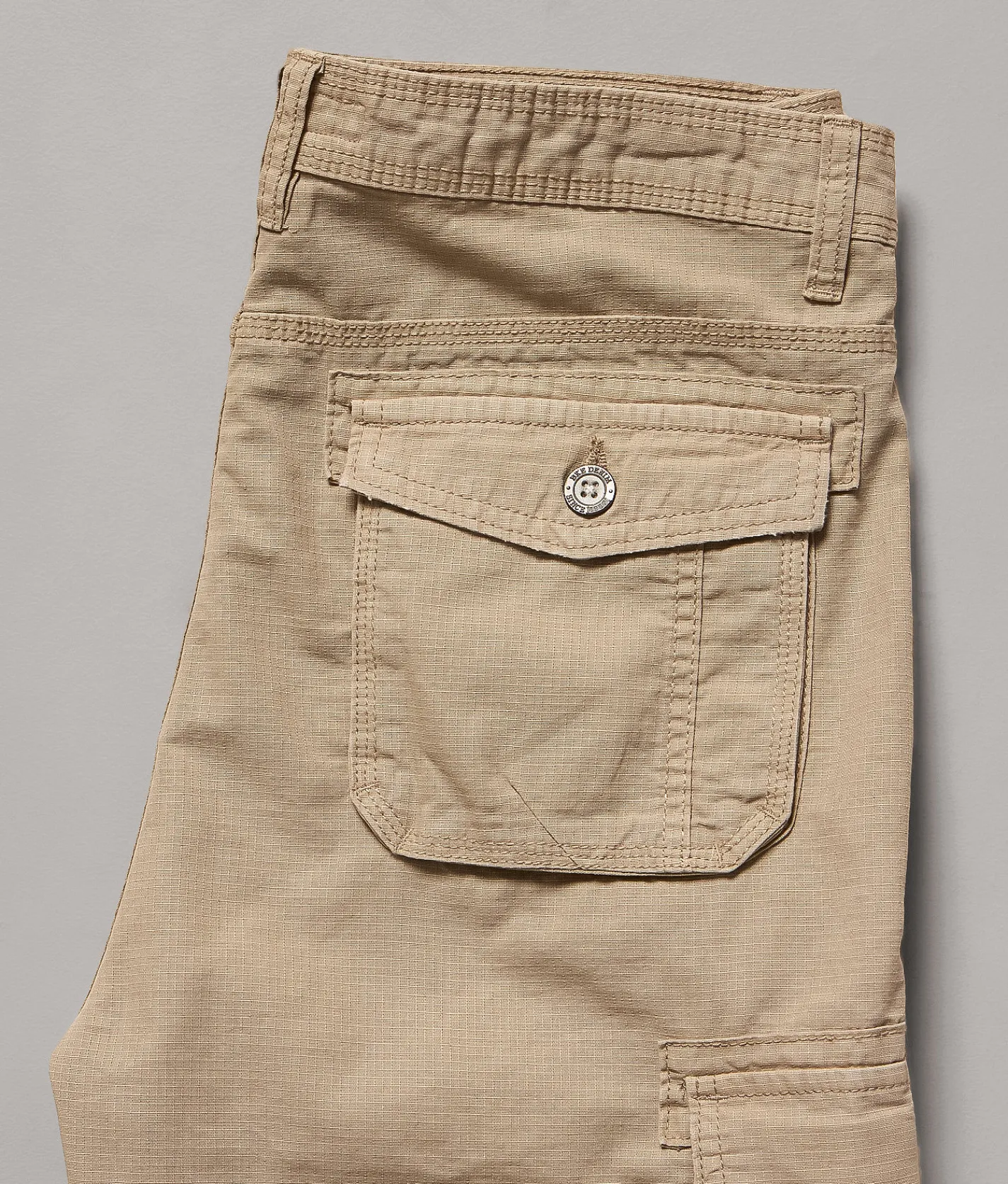 BKE Ripstop Standard Cargo Short Seneca Rock Clearance