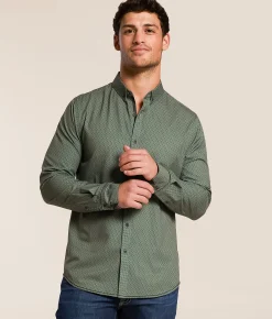J.B. Holt Ripstop Standard Performance Stretch Shirt Green